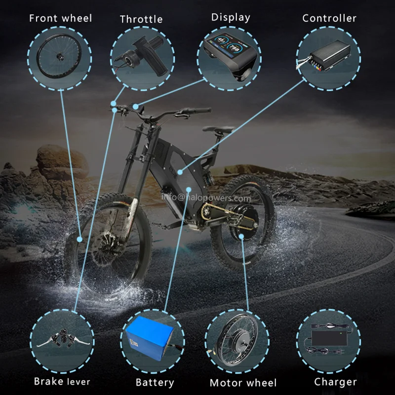 72v 96v qs 3000w 5000w 8000w ebike conversion kit 72v 3000w brushless dc motor for motorcycle e bike conversion kit hub motor