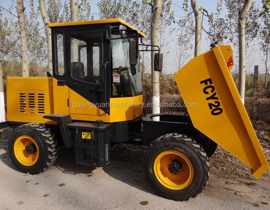 Chinese Dumper Diesel Mini Dumper Concrete Dump Truck for Sale All Terrain Vehicle Construction Machinery Wheel Dumper with CE