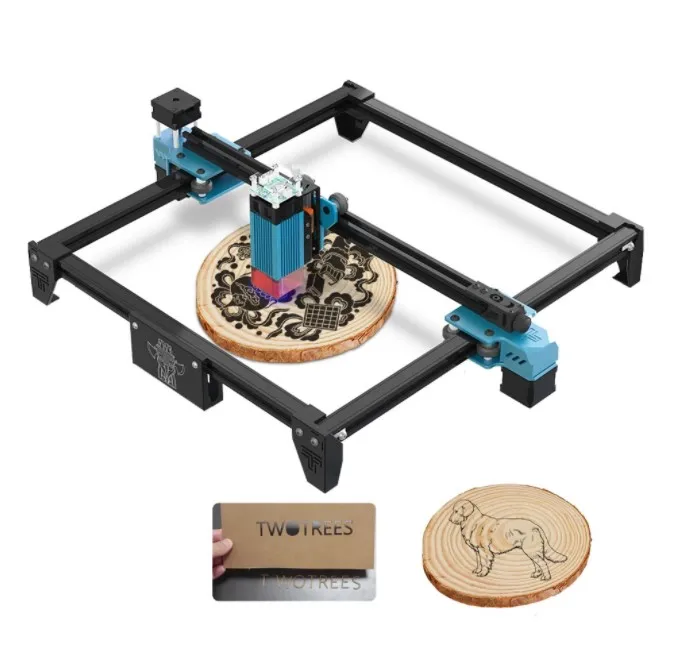 Twotrees Engraving Material Kit Laser Engrave Material Wooden Sheet  Customized Logo for DIY Kit Carving CNC Laser Engraving
