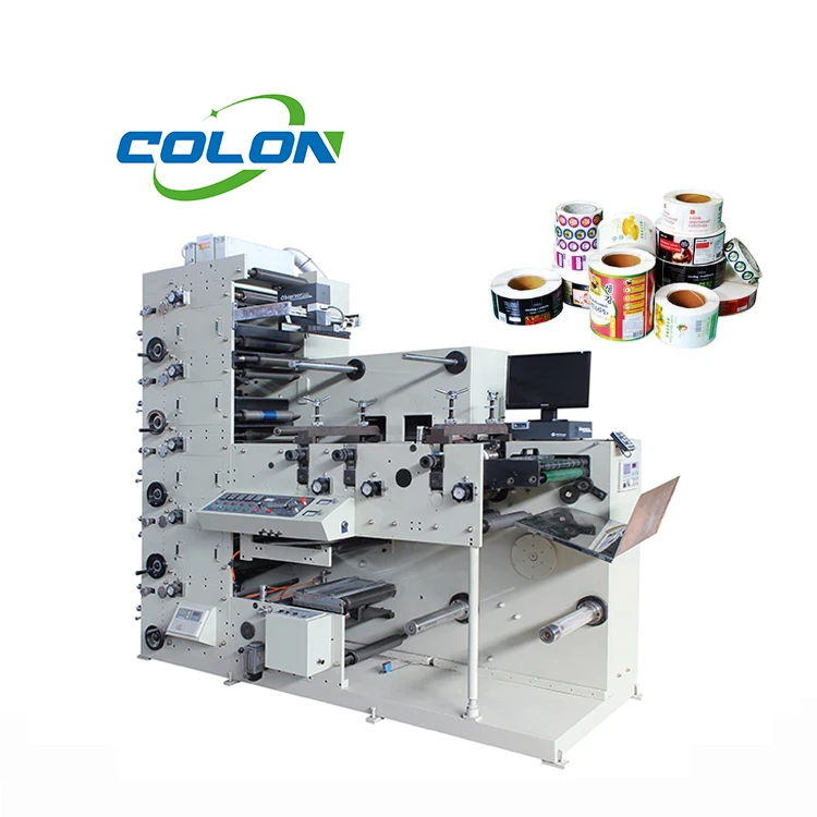 Paper Cup 4 Color Flexo Die Cutting Printer Slotter Die-cutter Stacker And Printing machine