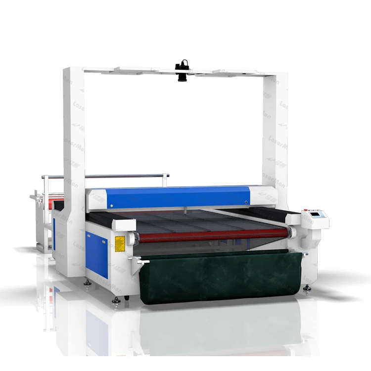 Good price CCD camera 1625 1630 laser fabric cutting machine 130w 150w 180w cutting clothe fabric canvas