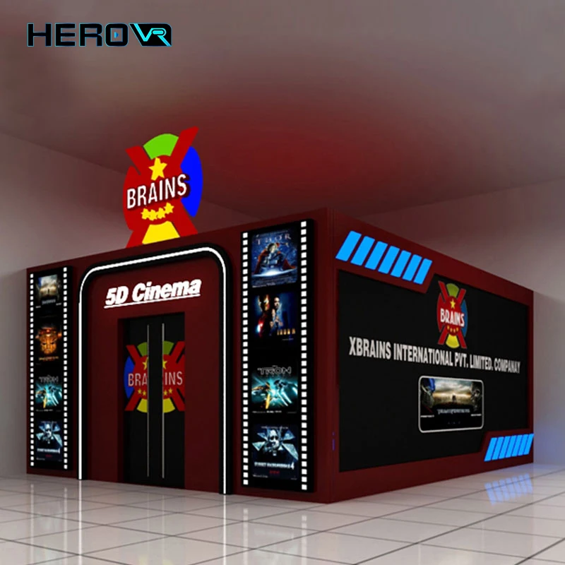 HEROVR Commercial Interactive 12D Motion Chair System 7D Equipment 6D Simulator Cinema
