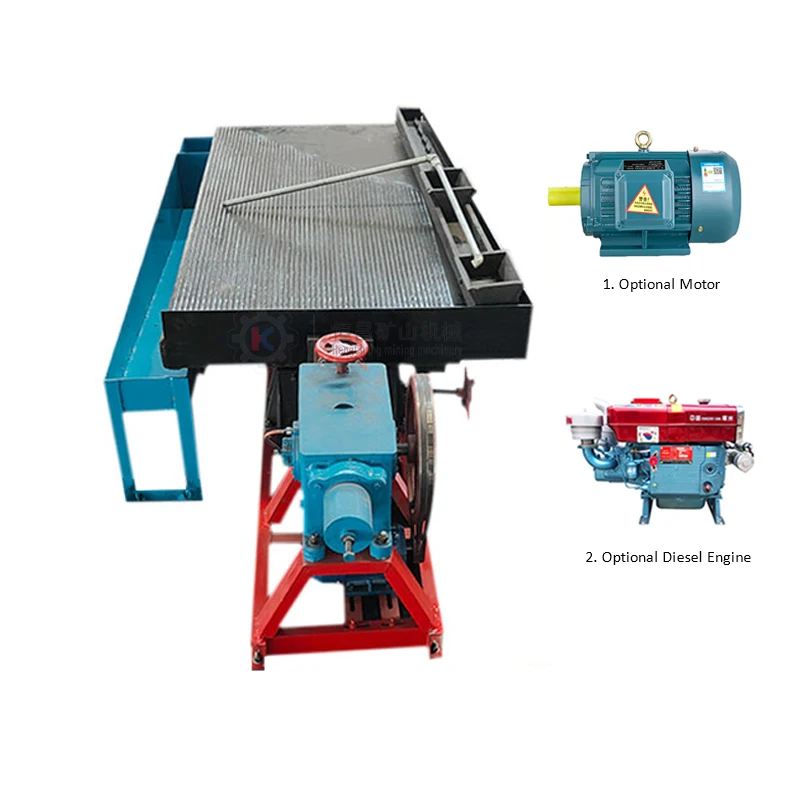 large shaker table gold copper separation shaking table for sale Tanzania