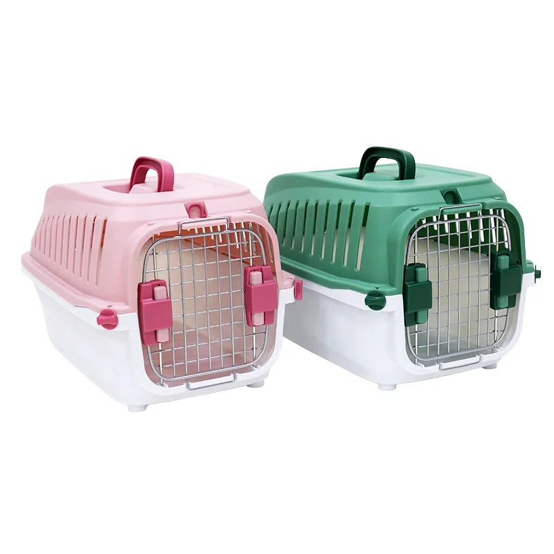 Pet aviation case Rabbit guinea pig small cat dog squirrel dragon cat universal belt cage with urine bottom mesh