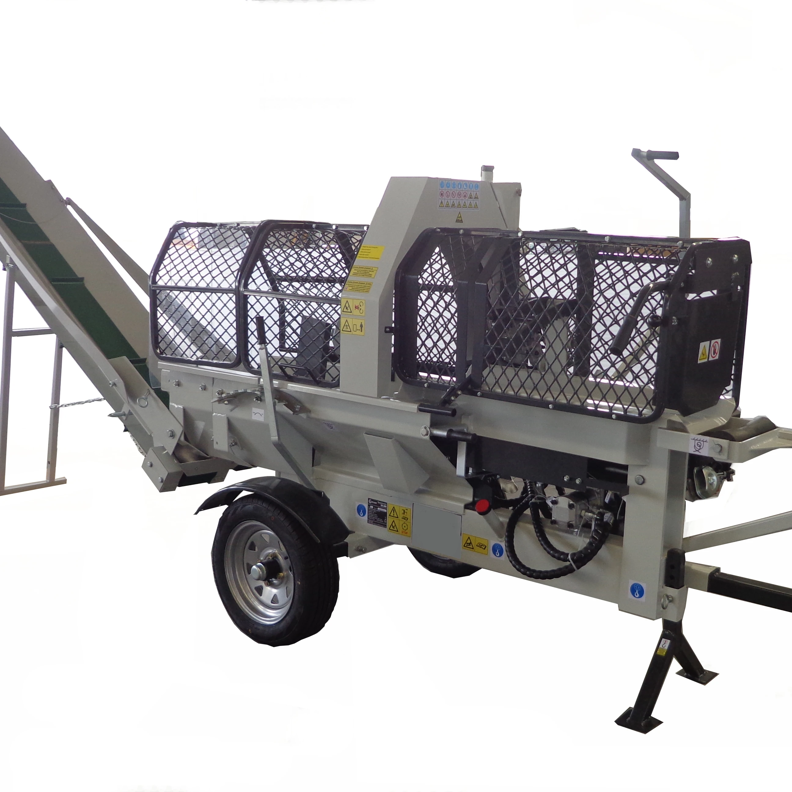 7Ton Gasoline Engine Firewood Processor Wood Processor