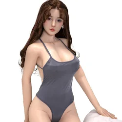 Hot sale Inflatable plump big boobs silicone skeleton lifelike doll sex for man realistic vaginal oral soft ass sex doll 165cm