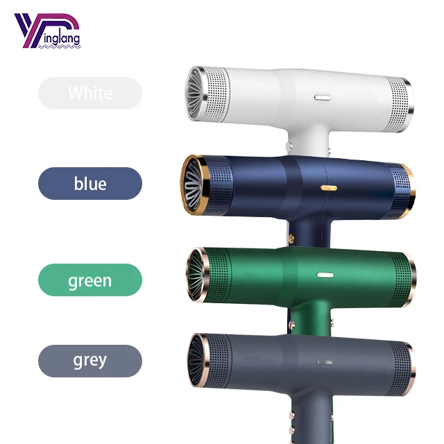 Новое поступление, ЖК-дисплей, бесщеточный двигатель постоянного тока, фен, легкий вес, фен для волос, одношаговая щетка для волос, 3 в 1, магнитное сопло