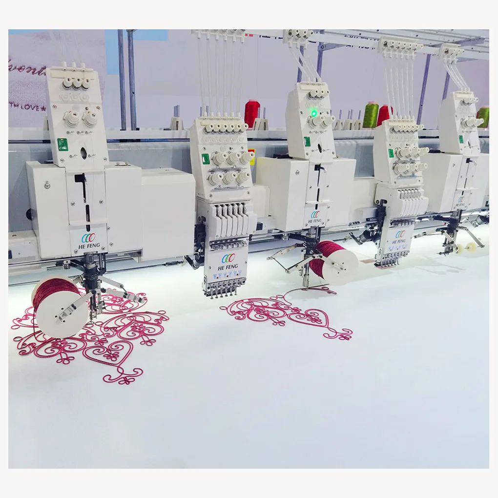 4 Times Big Coiling Cording Embroidery Machine Sewing Machine for Shoes