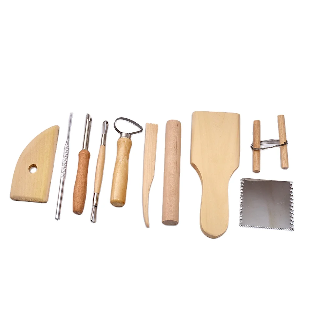 pottery tools wooden beginner pottery tool set tool for modeling in other art supplies