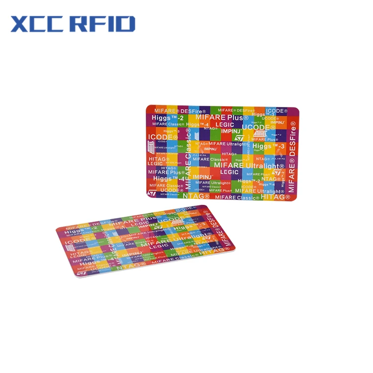 XCC 13.56MHz Fudan FM11R08 Chip Card