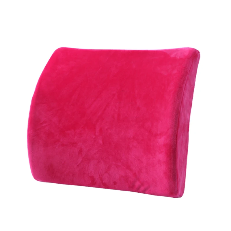 
Best Travel Back Firm Lumbar Support Cushion Pillow Comfortable Office Chair Car Seat Cordless Massaging Lumbar Cushion 