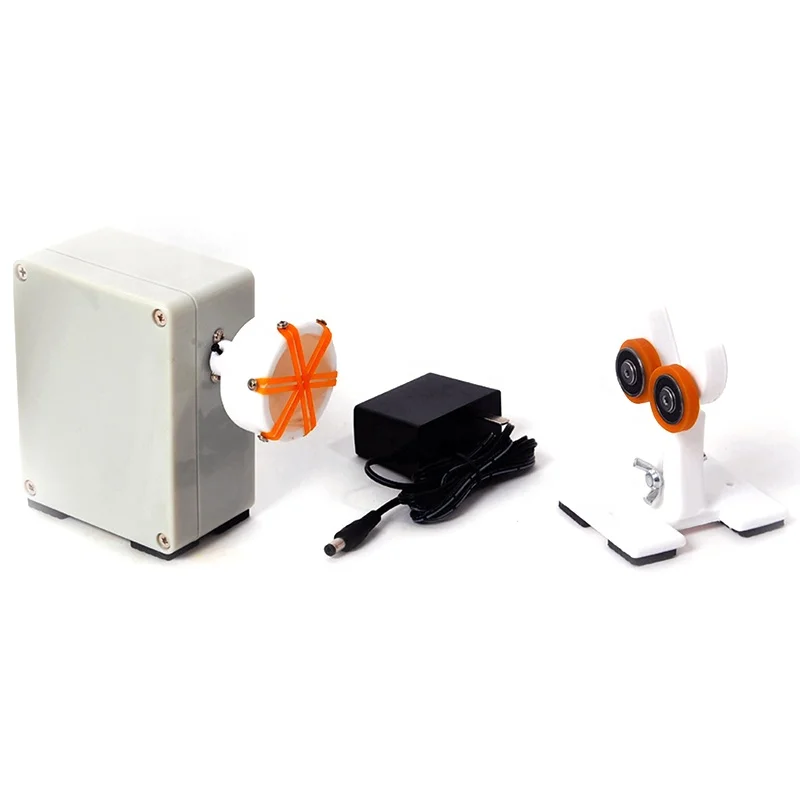 Portable Professional Adjustable Lure Fishing Rod Winding Machine DIY Fishing Rod Epoxy Resin Rotating Gluing Machine