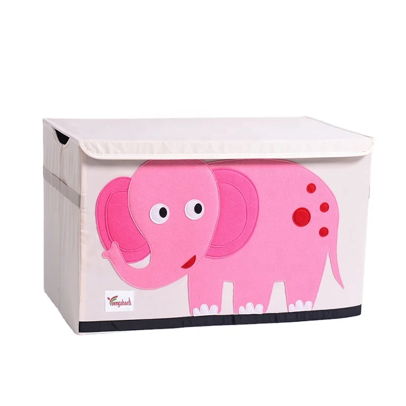 Wholesale Of New Features Novel Design Factory Price Large Capacity Fabric Kids Toy Storage Box With High Quality