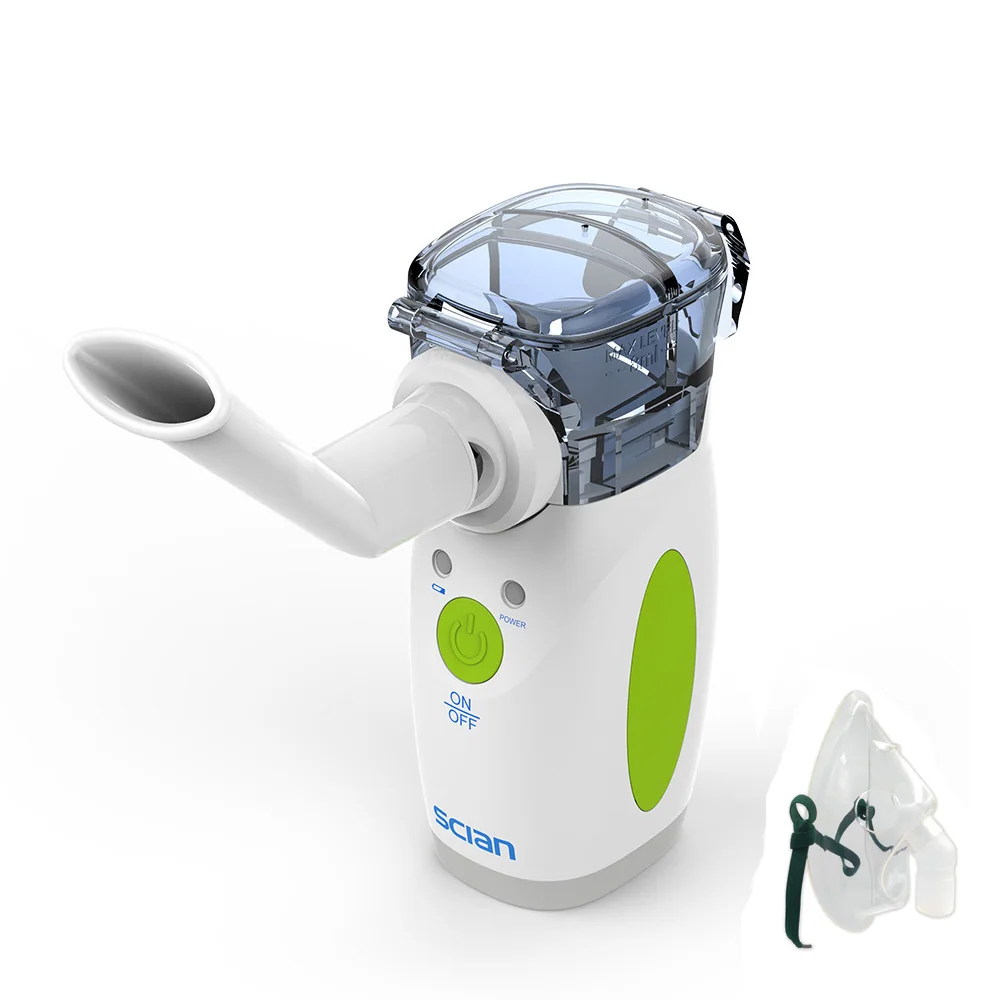 SCIAN Handheld Pocket Inhaler Asthma Ultrasonic Medical Machine Price Portable Adult Children Mesh Nebulizer