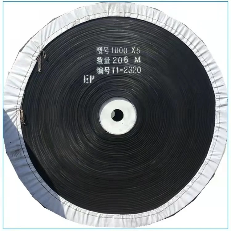 Nylon rubber conveyor belt EP canvas rubber conveyor belt various specifications of rubber belt