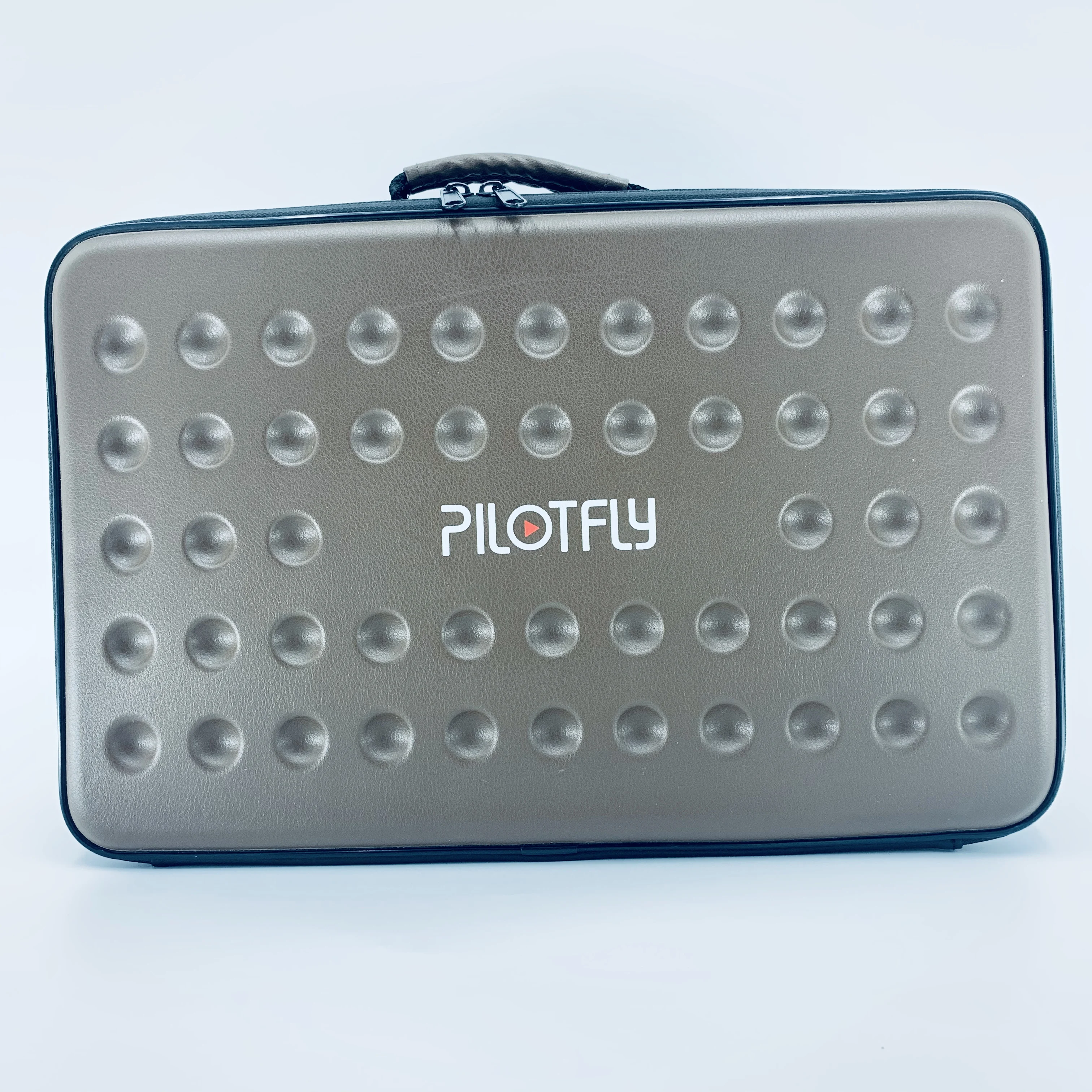 Manufacturer Printed LOGO Hard Shell EVA Foam Zipper Tool Carry Travel Muscle Trainer Kits Case Bag For Muscle Message Equipment