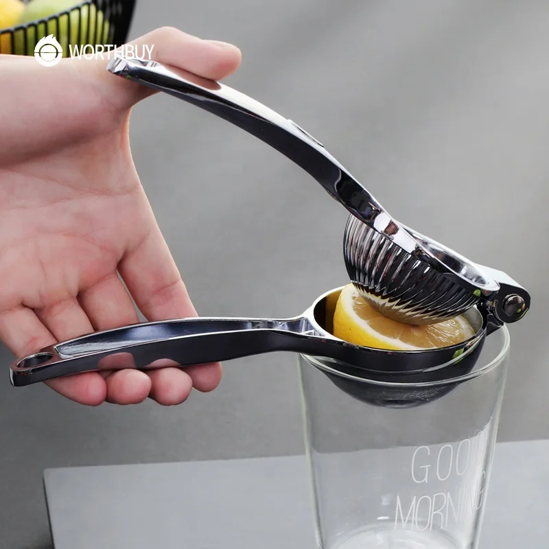 WORTHBUY Lemon Lime Squeezer Zinc Alloy Fruit Squeezer Manual Orange Juicer Press For Juice Maker Kitchen Vegetable Tools