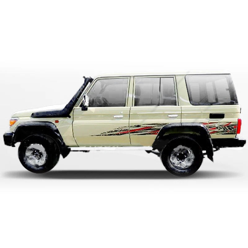 2023 stickers manufacturer vehicle sticker 5 door LC79 76 71 car side body decal sticker for toyota  land cruiserr pickup
