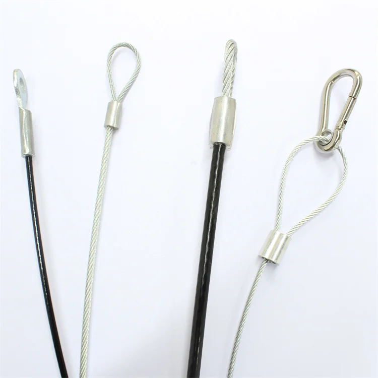 Adjustable Durable Lifting Galvanized Steel Rope Sling Steel Wire Rope Sling with Pressed Endings