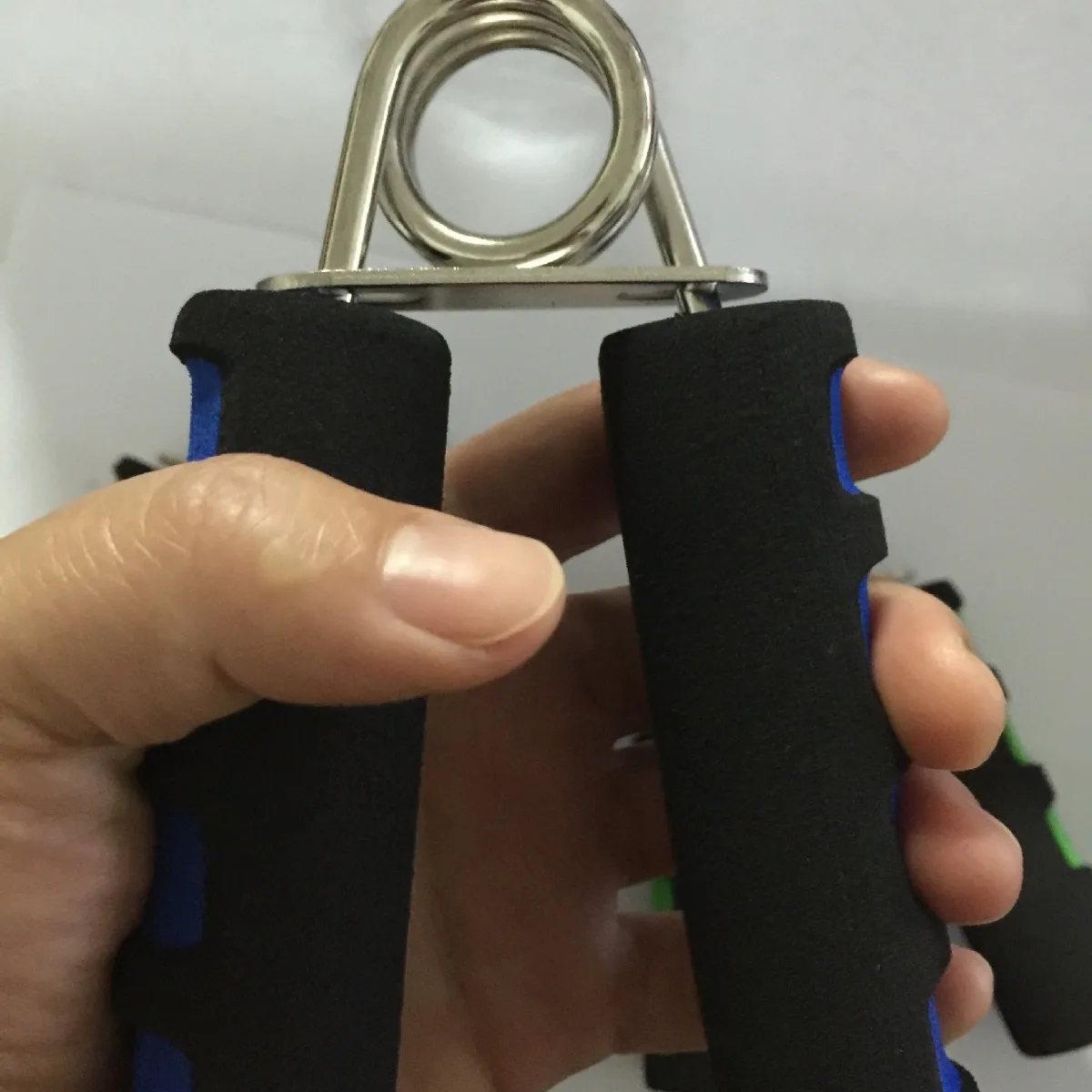 4.5Mm Chrome Plated Grip Hand Gripper Foam Handle Fitness Equipment Hand Grips Strengthener Gym Equipment