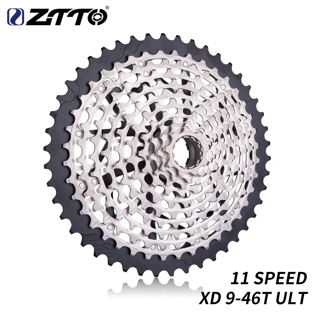ZTTO Mountain Bicycle parts freewheel cassett 11 Speed 9-46T  XD Cassette Ultralight Steel Durable Ultima te Sprocket 9-46 k7