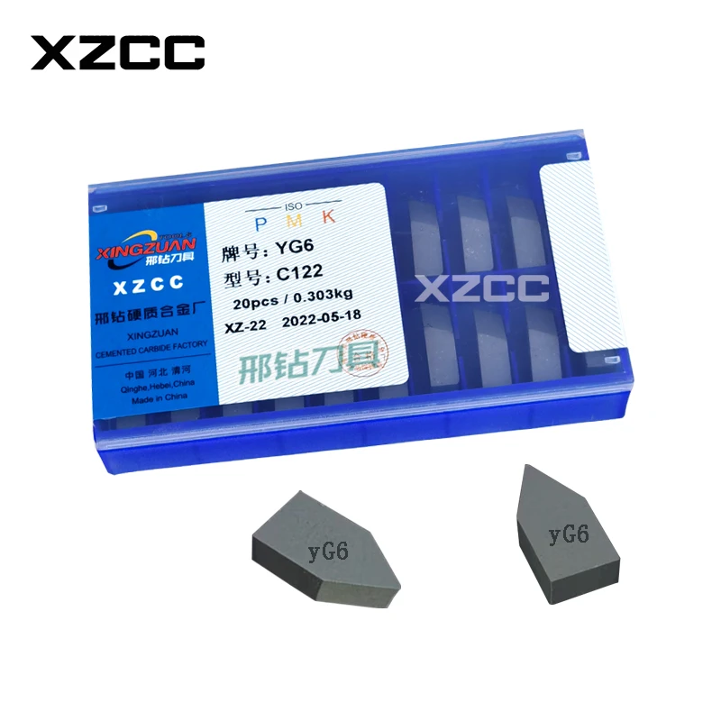 custom YG6 C107 C109 wear resist tungsten carbide drill tips zhuzhou cemented carbide cutting tools