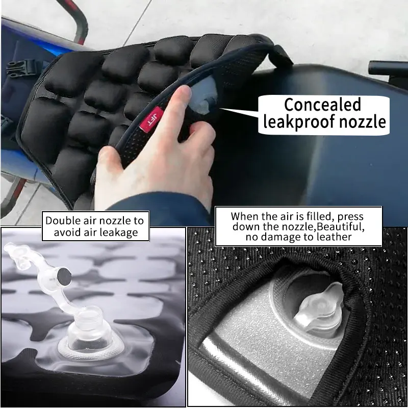 
hip protection reduce pain motorcycle cushion shock absorption decompression motorbike cover suitable for long riding 