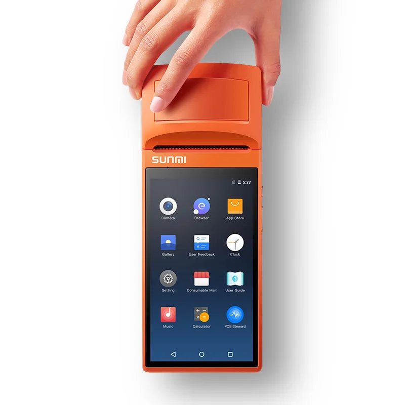 
SUNMI V2 Handheld Pos Machine POS System Terminal For Sell 