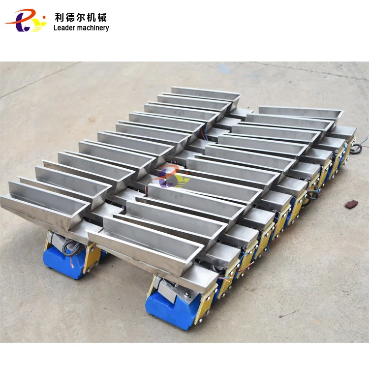 food industry linear food processing small electromagnetic vibrating feeder