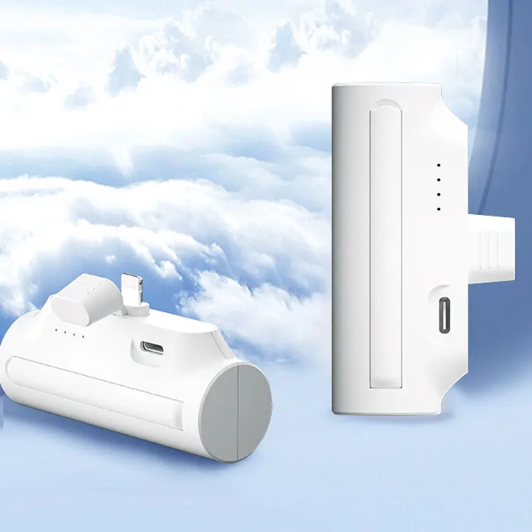 Slim Pocket Small Size 5000 Mah Phone External Battery Charger 5000mah Mini Power Bank