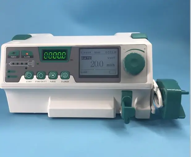 Factory Price Wholesale Hospital Single Infusion Pump Medical Portable Channel Syringe Pump