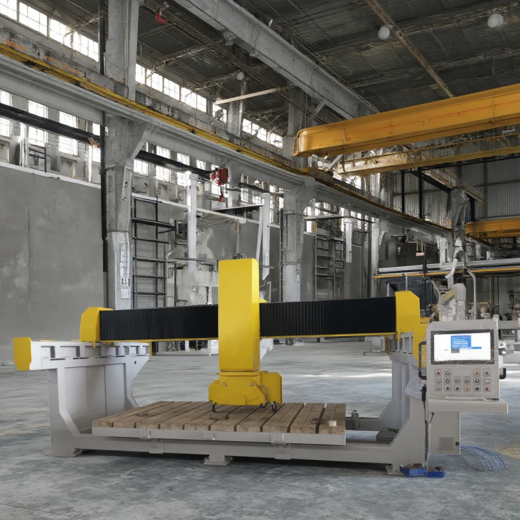 5axis water jet quartz cutting machine automatic marble quartz engraving machine with water cooling spindle for sale in Mexico