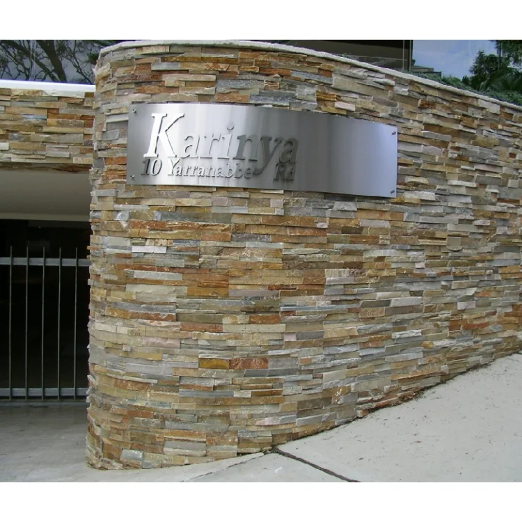 Modern Design Decoration Indoor Interior Castle Stone Cladding Wall Panel