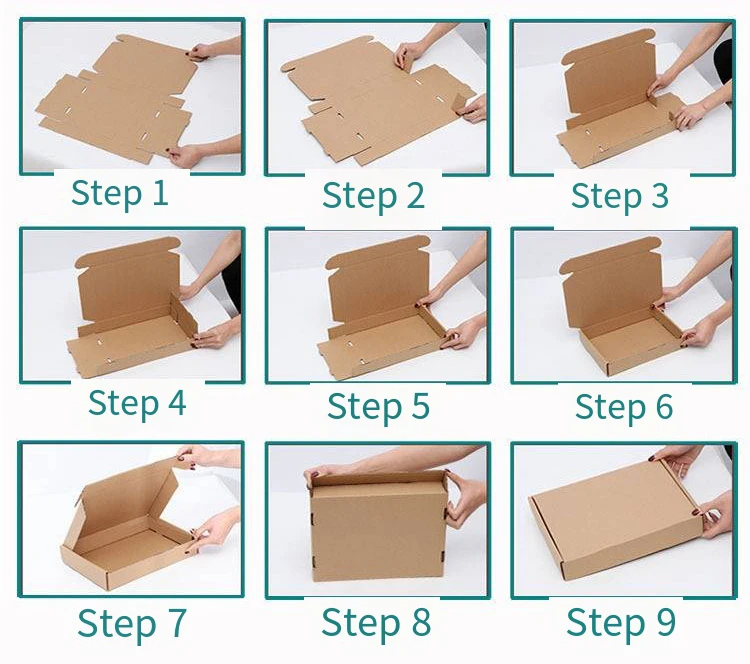 OEM Wholesale Containers Packing Boxes Takeaway Cardboard Boxes Kraft Corrugated 6 Inch Pizza Box For Pizza Cake Cookies