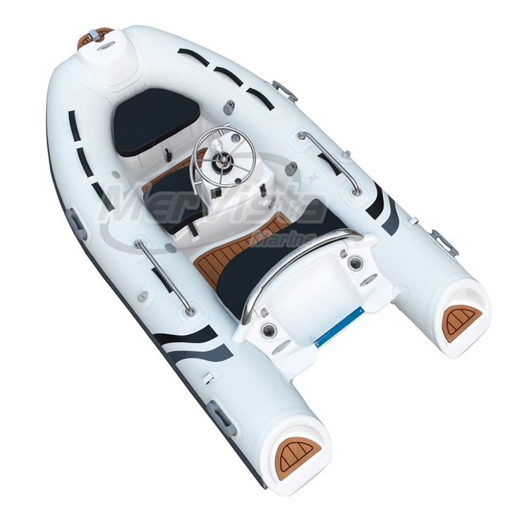 Rowing Boats Sport 10ft 300 fiberglass Hull Hypalon/PVC Rigid Inflatable Boat With CE