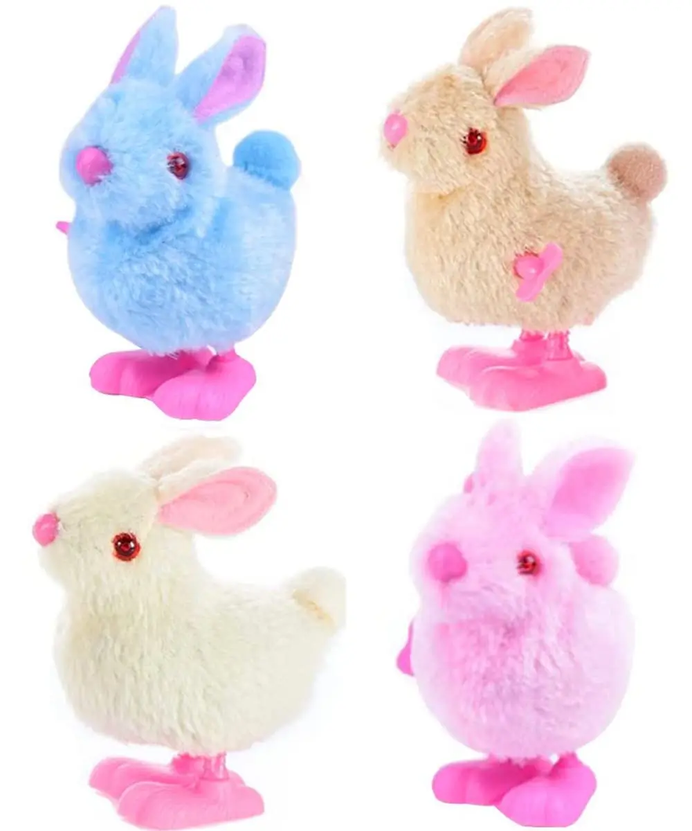 Chained Rabbit Clockwork Chicken Plush Children Chained Chicken Wholesale Hot Stalls Nostalgic Educational Toys