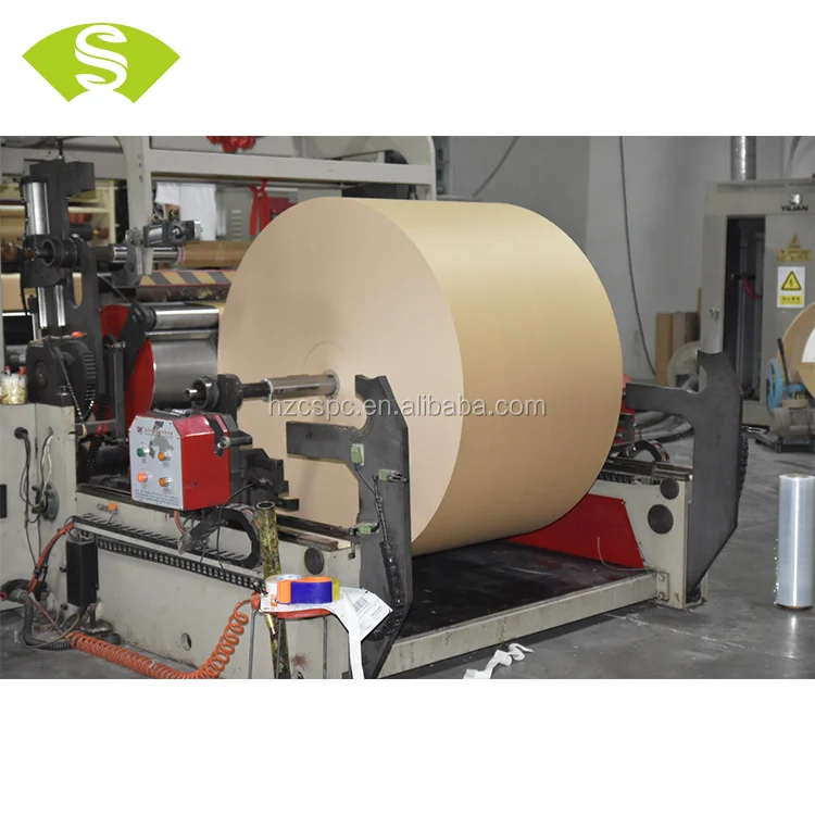 Food Grade single side PE coated kraft paper roll for making kraft paper cups