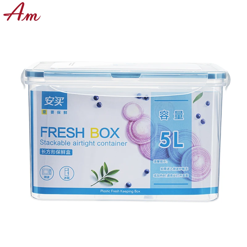 
bulk customized 1.7l round type airtight vacuum food storage container with lid 