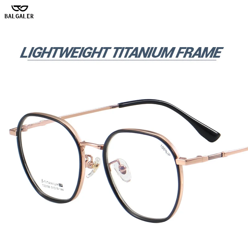 Trending Glasses 2023 New Arrivals Titanium Optical Frame High Quality Flexible Ultralight  Eyeglass For Unisex