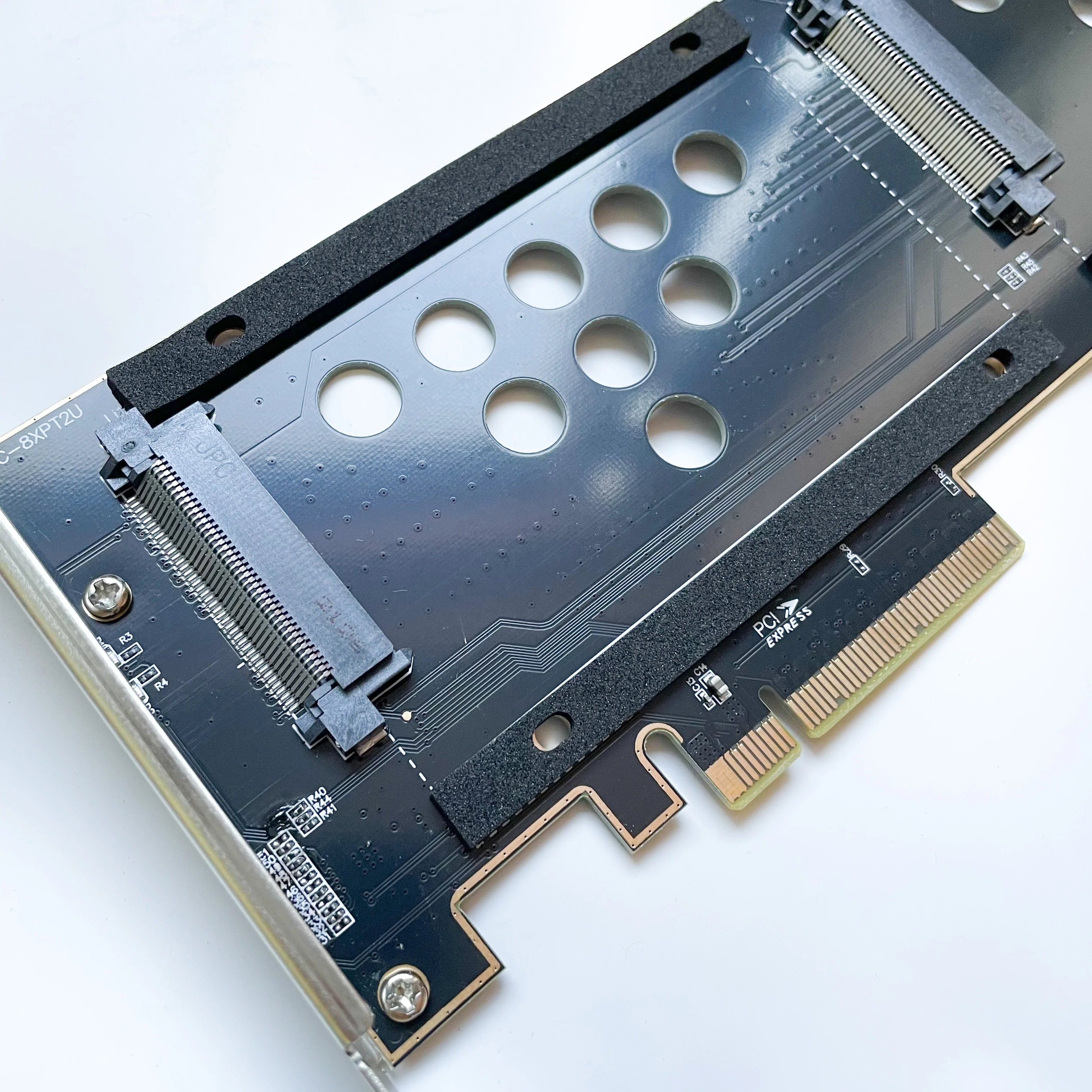 Двойной интерфейс U2 U.2 для Pcie x8 3 0 адаптер платы 32 Гбит/с высокой скорости SSD Pci-e Pci Express карты расширения