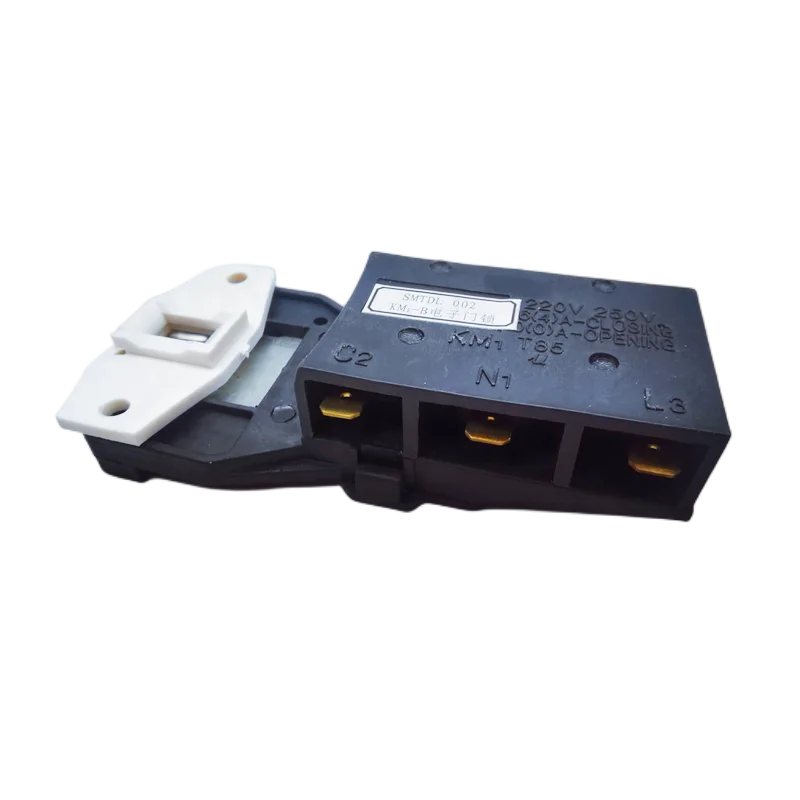 Surmount Hot Sell High Quality washing machine parts 220V 250V KM1-B C00011140 ARISTON INDESIT Door Lock Switch