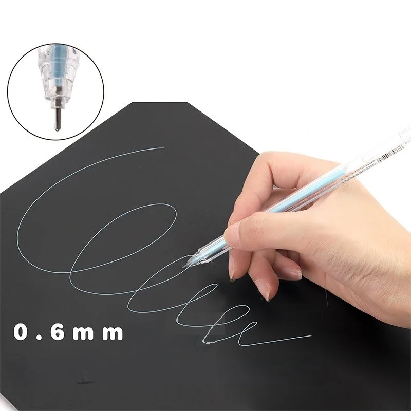 2024 Premium Soft Watercolor Brush Pen Flexible Tip Painting Brush Water Pens For Children Adult Black