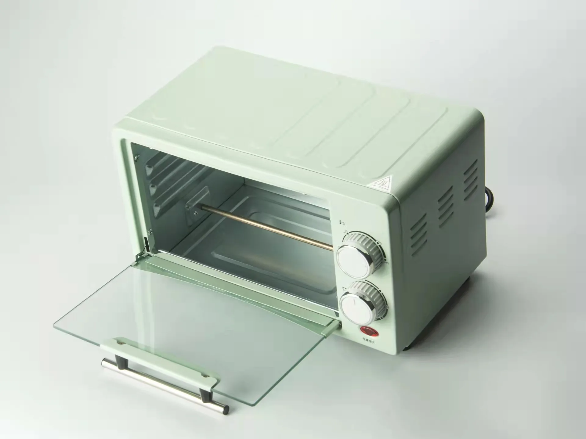 12L Kitchen appliance portable electric oven with two hot plate for