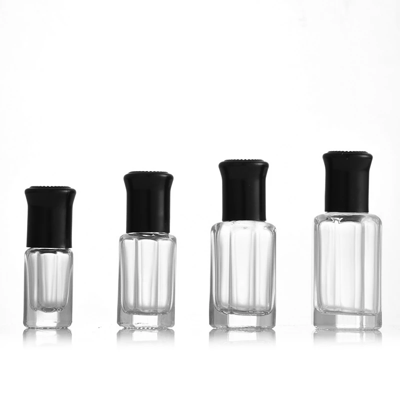 3 мл 6 мл 9 мл 12 мл attar oud восьмиугольный стеклянный ролик алюминиевый диспенсер эфирного масла Мини бутылки/бутылки различных цветов