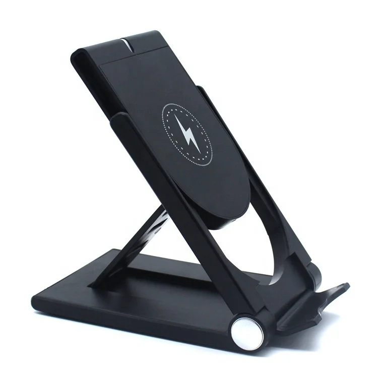 
New Arrivals Compact Design Magnetic Qi Wireless Charger 10W Fast Charging Stand for Mobile Phone 