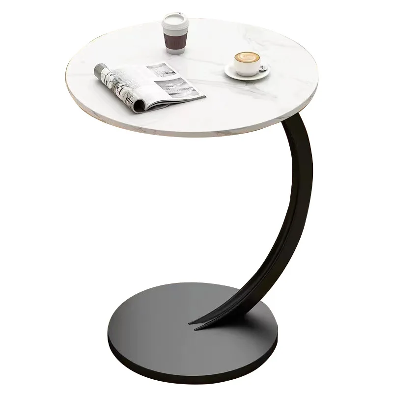 Home Living Room Sofa Portable Storage Rack Bed Mini Coffee Side Table