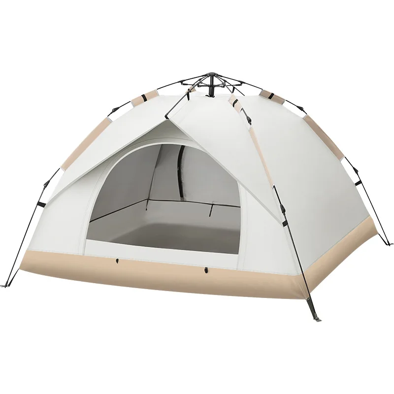 Outdoor Camping Picnic Sunproof Windproof Folding Speed Open Two-person Household Ultra-light Waterproof  3-4 Person Tent
