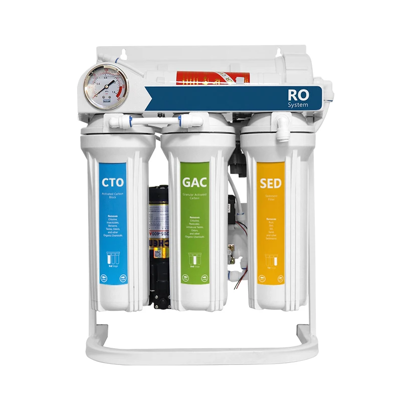 depuratori osmosi inversa filtre a eau maquina china 100g ro purificadora de agua alcalino 5 etapas precios