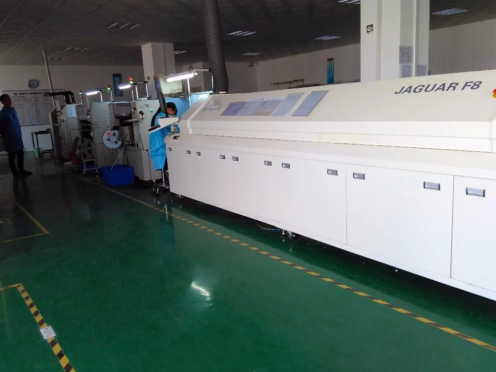 Sell cheaply F8-500 Large eight  zone lead-free hot air SMT reflow soldering machine  for SMT production line