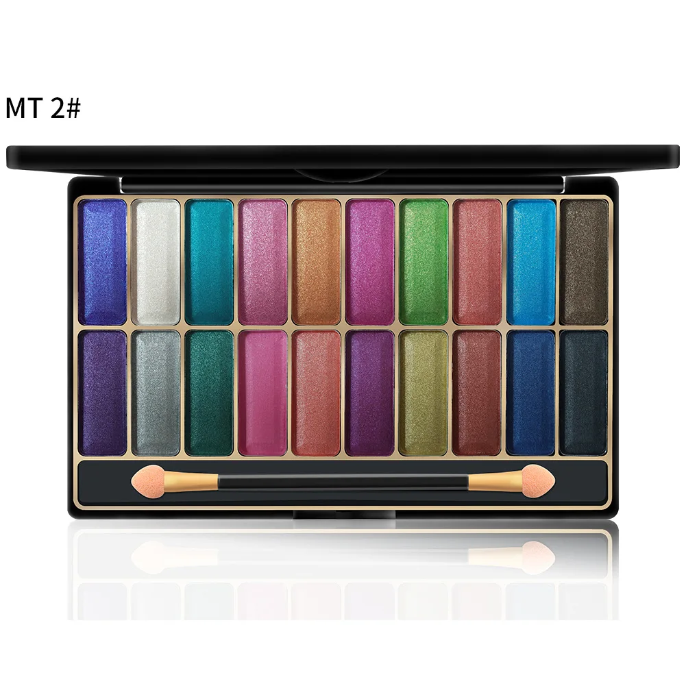 Pearllight polarized brighten wet powder multi-color eye shadow waterproof anti-sweat powder eye shadow tray